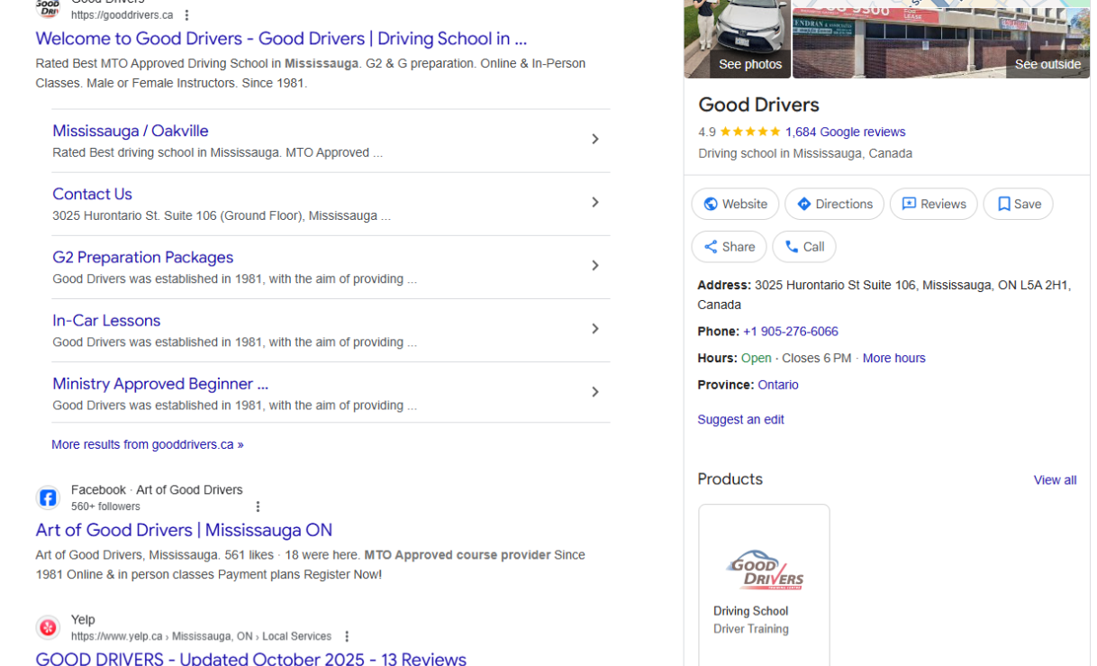 Good Drivers Missussauga Good Drivers Missussauga